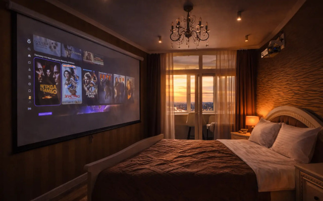 Апартаменты в ЖК Белый ангел с проектором