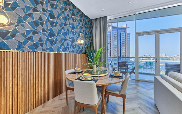 Апартаменты bnbmehomes | Pvt Beach, Infinity Pool @ Andaaz-204