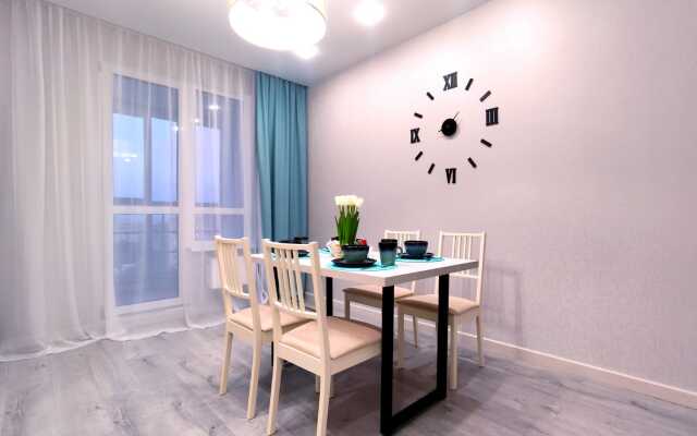 Апартаменты двухкомнатные Татьянин Дом вблизи Амура и парка Северный