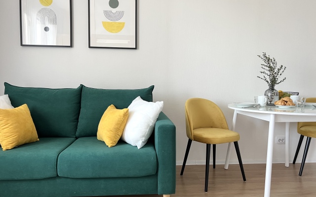 Апартаменты Мята 2 ЕвроДвушки на Этаже