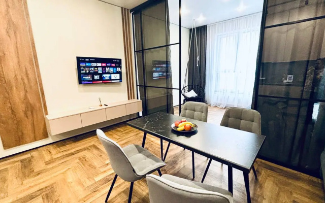 Квартира Просторные апартаменты Iremel Tower в Уфе