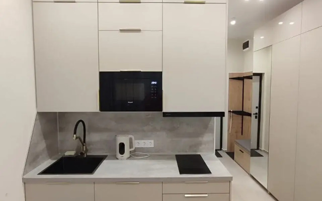 Квартира Крепкая Башня Студия Пастель в центре Шерегеша в новом ЖК