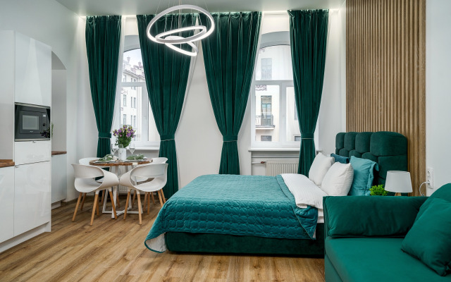 Квартира Просторная студия на Рубинштейна для 4 гостей