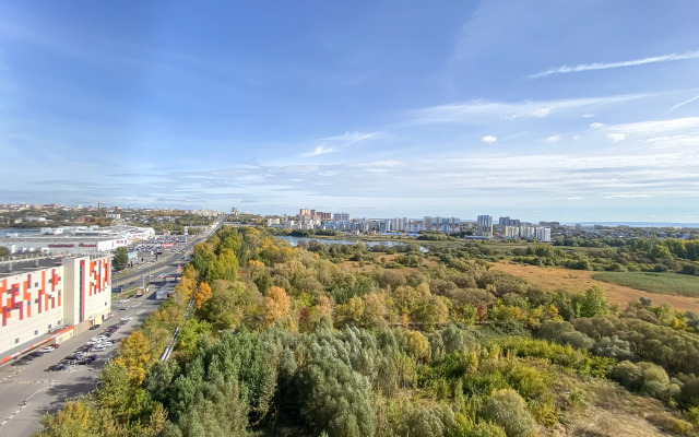 Апартаменты с камином и видом на реку у ТЦ Аквамолл