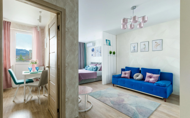 Chetyrekhmestnye Odnokomnatnye Komfort Apartments