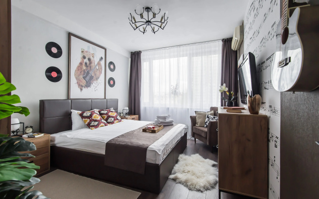 Квартира GM Apartments в стиле Рок-н-ролл с видом на Кремль