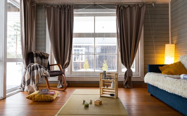 Шале с камином