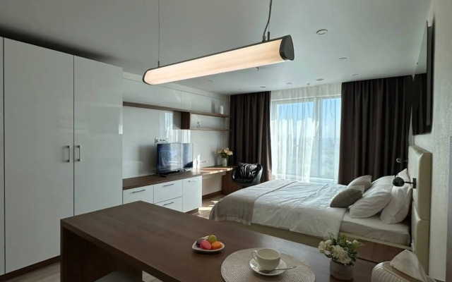 Апартаменты Стильная студия Riva на 21 этаже