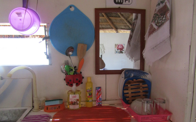 Бунгало Bamboo village on the beach