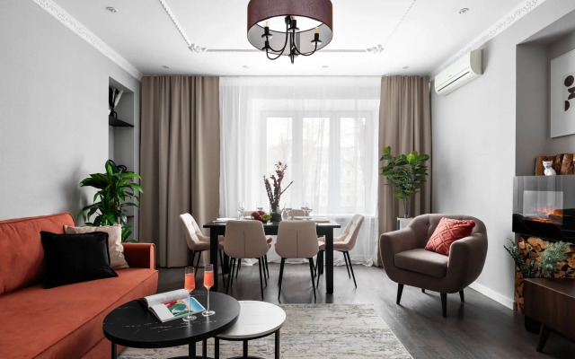 GM Uyutnaya Trekhkomnatnaya u Tret'yakovskoj galerei Apartments