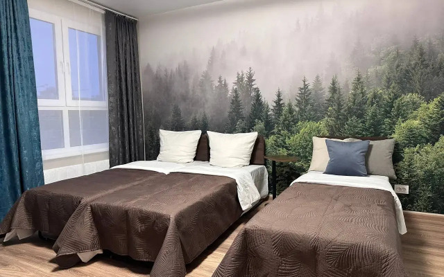 Studiya S Tremya Razdelnymi Spalnymi Mestami V Glukhovo Marinochka Flat