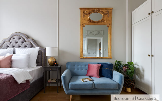 Апартаменты Minin Apartments с видом на Фонтанку 130 кв.м.