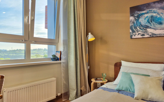 Studiya s panoramnym vidom na ozero Set Yokhoum Flat