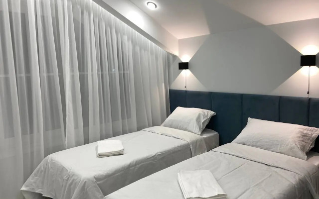 Частный дом Современный большой дом с баней