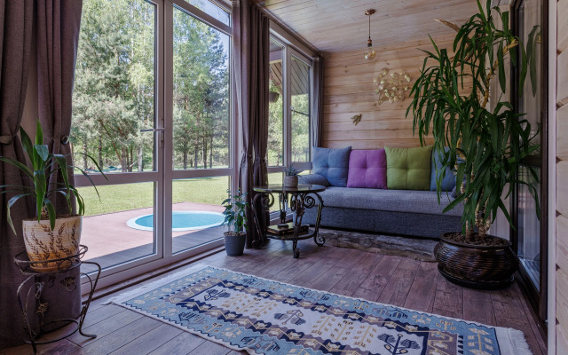 Шале Zarechye Баня Горячая купель