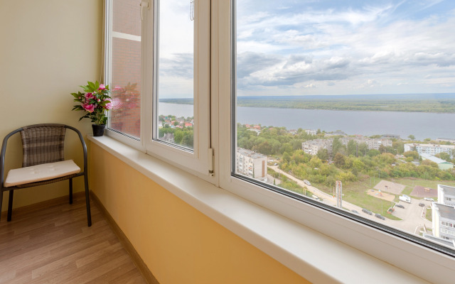 Квартира Однокомнатная с Видом на Волгу