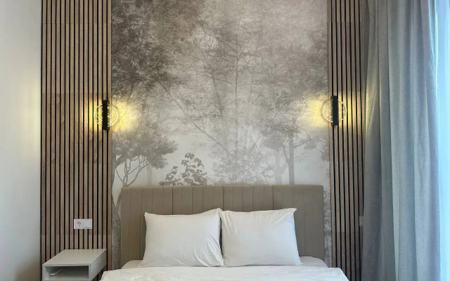 Квартира 2-К с видом на Русский мост