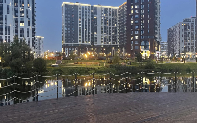 Квартира Стильная студия на двоих Natali apart на метро Прокшино