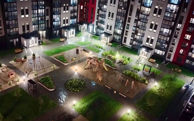 Studiya + Spalnya v Parkovom na 4 gostey Flat