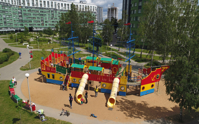 4kh Komnatnye Sovremennom Zhk Kaskad Na Skryganova Apartments