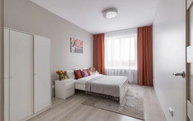 Квартира Двухкомнатная Видовая Piter Apartments в ЖК Эмеральд