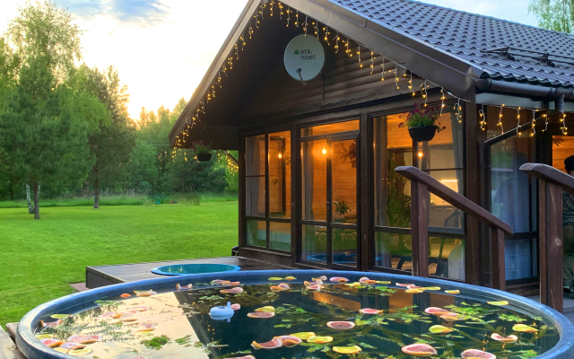 Шале Zarechye Баня Горячая купель