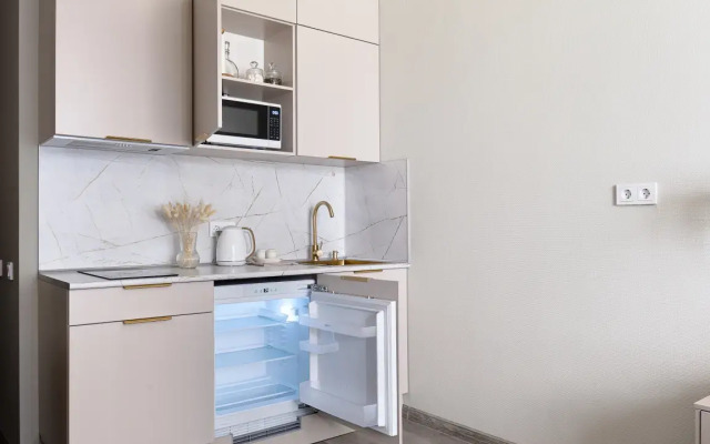 Квартира Делюкс ModernaFlats в современном апарт комплексе у метро Купчино