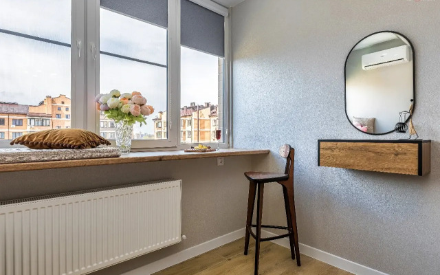 Mestechko u ozera Flat