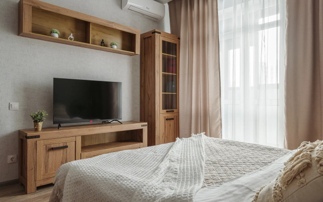 Квартира Однокомнатная в светлом стиле