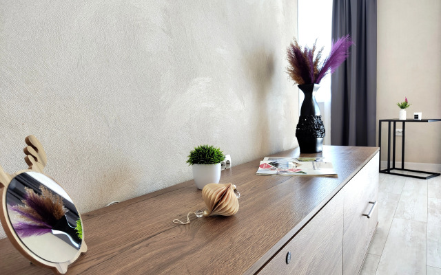 Квартира с видом на реку и горы