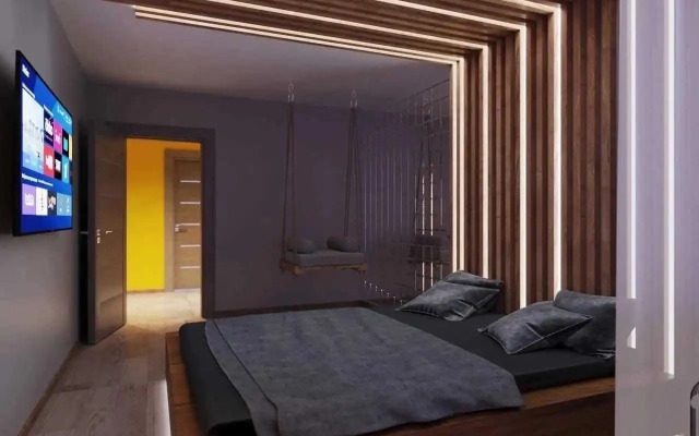 S Dizaynerskim Remontom na Lomonosova 43 Flat