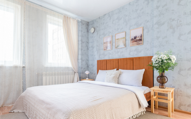 Sleepnsk Svetlaya Dvukhkomnatnaya Ryadom S Akvaparkom Apartments