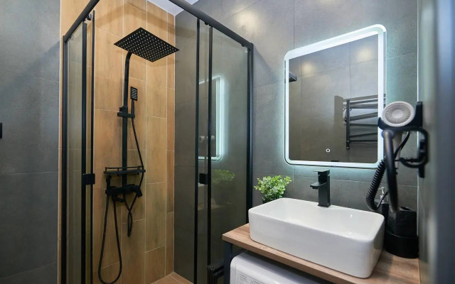 Апартаменты Уютная Студия Премиум-Класса с Функцией Умный Дом