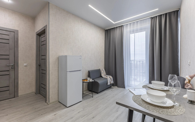 Квартира Однокомнатная уютная с дизайнерским ремонтом и современными удобствам