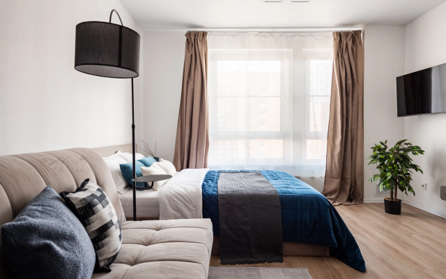 Uyutnaya studiya na chetveryih na Maloj Ochakovskoj Flat