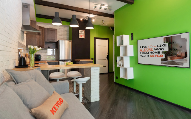 Апартаменты KeyGo 1003 рядом с метро Водный Стадион