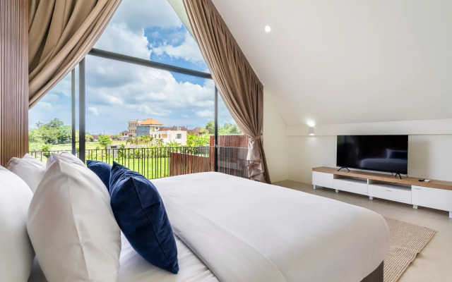 Апартаменты Таунхаус с видом на Рисовые поля