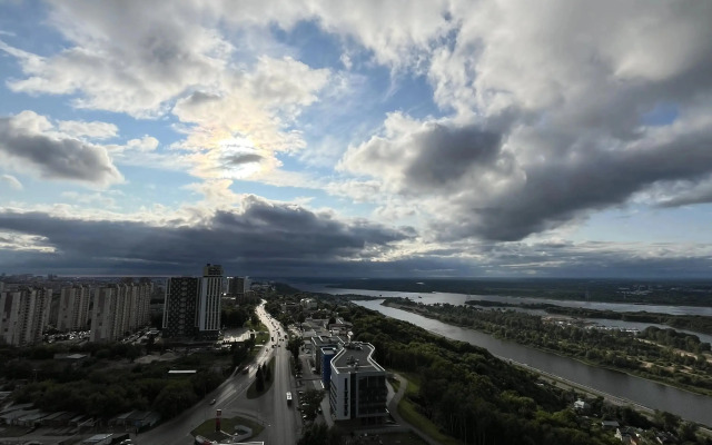 Квартира с прекрасным видом на Волгу