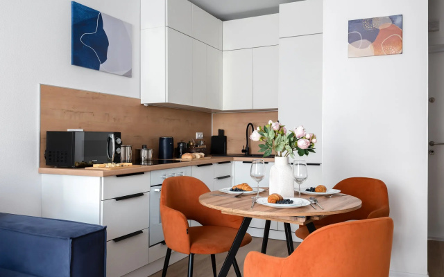 Апартаменты SMART LOFTS | Modena | Отдельная спальня | 7 мин до метро Бутырская