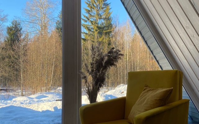 Shvartsvald A-Frame S Saunoj House