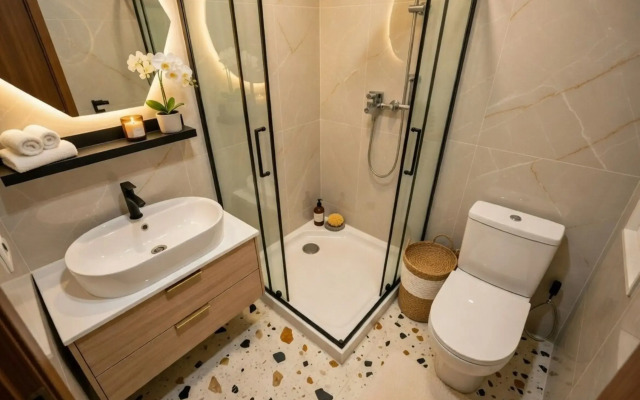 Апартаменты Стильная 2х-уровневая Cтудия рядом с метро Тульская