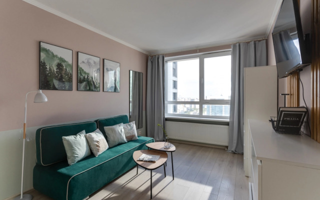 UraganArart Nebo s vidom na МОSCOW CITY Apartments