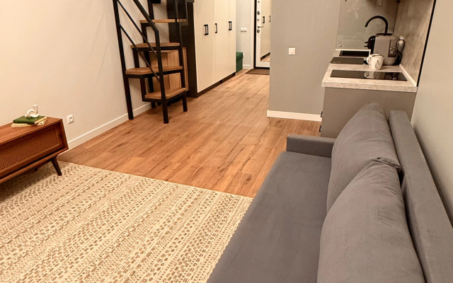 Апартаменты двухуровневые возле Кремля с парковкой