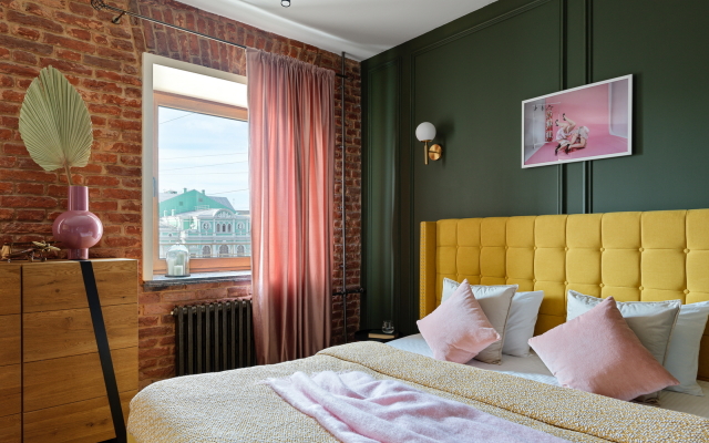 Апартаменты Gallery 130 кв.м с Террасой, Видом на Набережную Фонтанки и БДТ