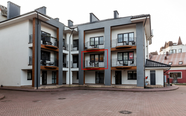 Komfortnay u Zapadnogo plyazha Flat