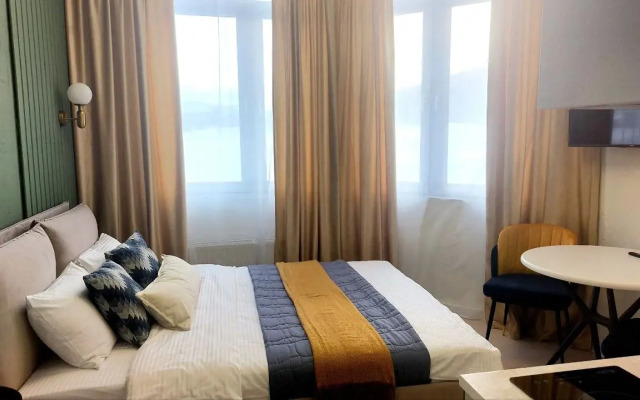 Квартира студия  Крепкая Башня| в Новом ЖК в Шерегеше