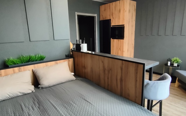 Апартаменты Новая квартира-студия в ЖК Никс-лайн на Блюхера 2