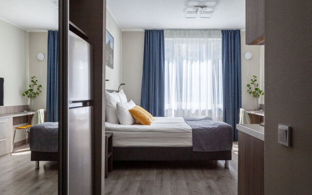 Квартира V Apartments в скандинавском стиле в 15 минутах от Пулково