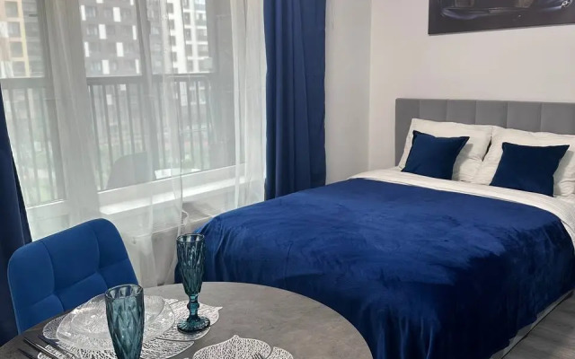 Апартаменты стильная студия у метро Большевиков