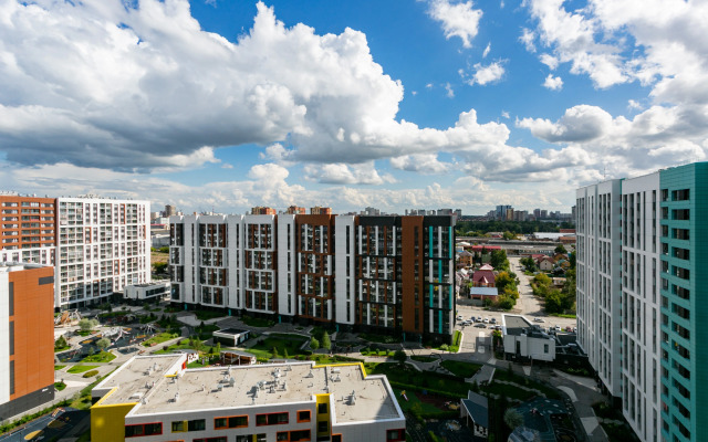 Квартира с фонтаном во дворе